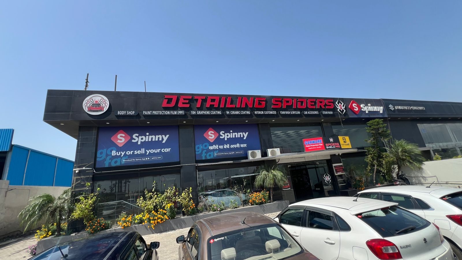 Inside the Detailing Spiders Karnal studio